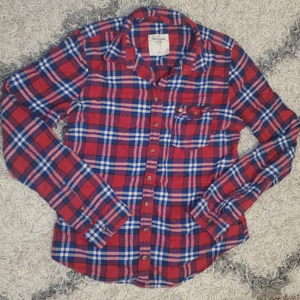 Plaid Abercrombie & Fitch